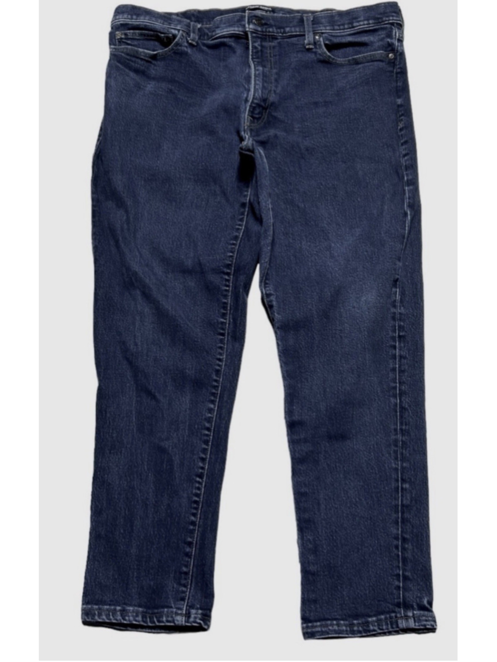 Men’s Lands End Square Rigger Traditional Fit Jeans Size 34